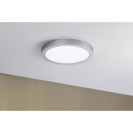 Paulmann 71023 - LED/22W Lubinis šviestuvas ABIA 230V matinis chromas