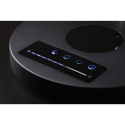 Paulmann 78010 - LED/11W Reguliuojama jutiklinė stalinė lempa NUMIS 230V 2700/4000/6500K juoda
