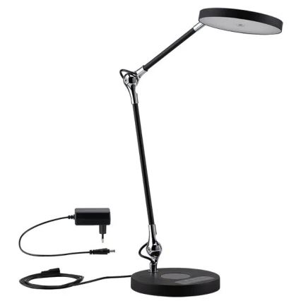 Paulmann 78010 - LED/11W Reguliuojama jutiklinė stalinė lempa NUMIS 230V 2700/4000/6500K juoda