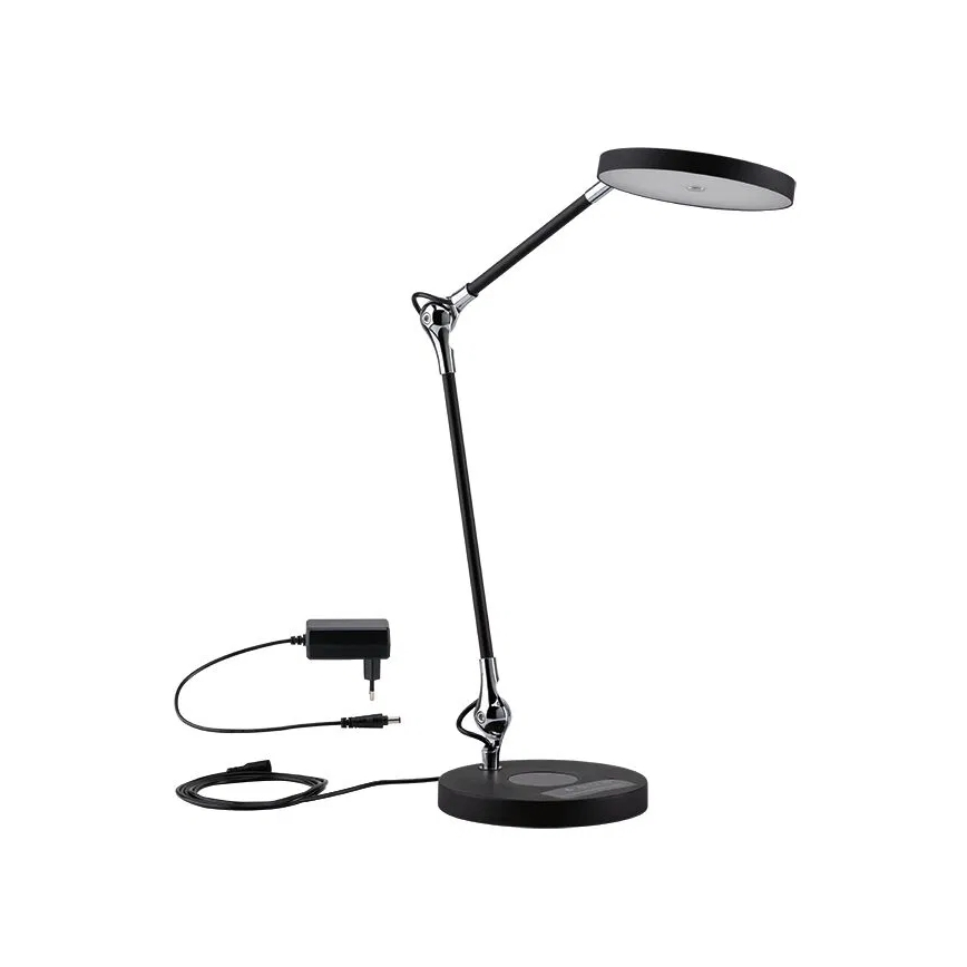 Paulmann 78010 - LED/11W Reguliuojama jutiklinė stalinė lempa NUMIS 230V 2700/4000/6500K juoda