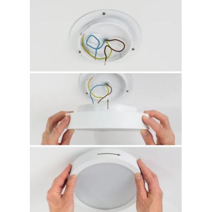 Paulmann 78923 - LED/13W IP44 Pritemdomas sieninis vonios šviestuvas AVIAR 230V