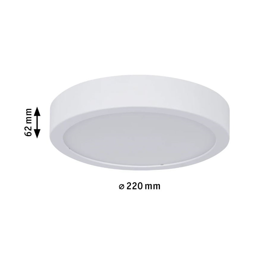 Paulmann 78923 - LED/13W IP44 Pritemdomas sieninis vonios šviestuvas AVIAR 230V