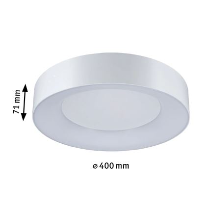 Paulmann 78947 - LED/23W IP44 Vonios lubinis šviestuvas CASCA 230V