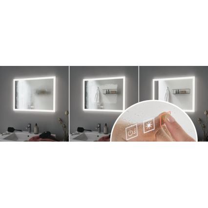 Paulmann 78951 - LED/22W IP44 Pritemdomas šildomas vonios veidrodis su apšvietimu 230V