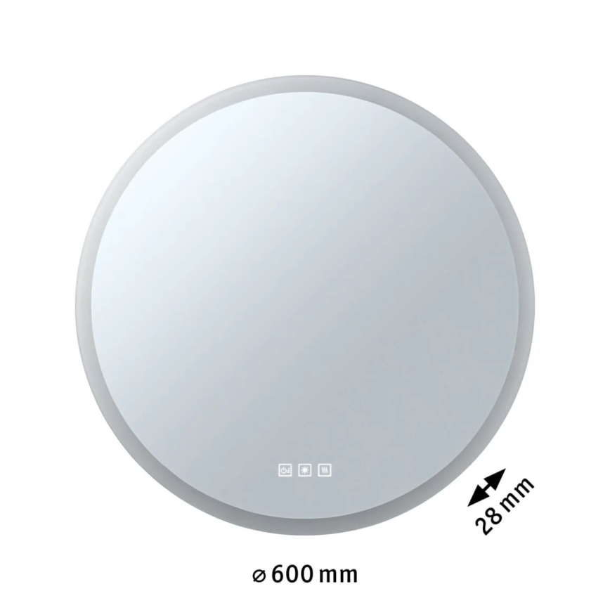 Paulmann 78952- LED/21W IP44 Pritemdomas vonios veidrodis su apšvietimu MIRA 230V