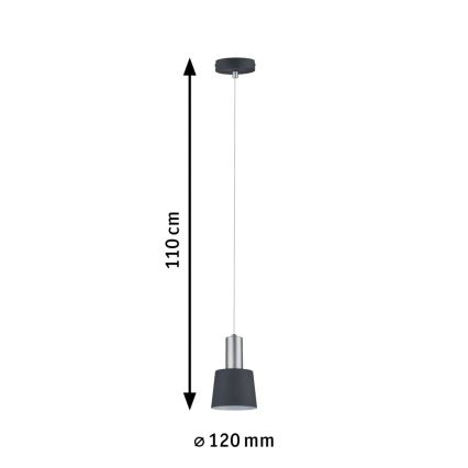 Paulmann 79691 - 1xE14/20W Pakabinamas sietynas NEORDIC HALDAR 230V