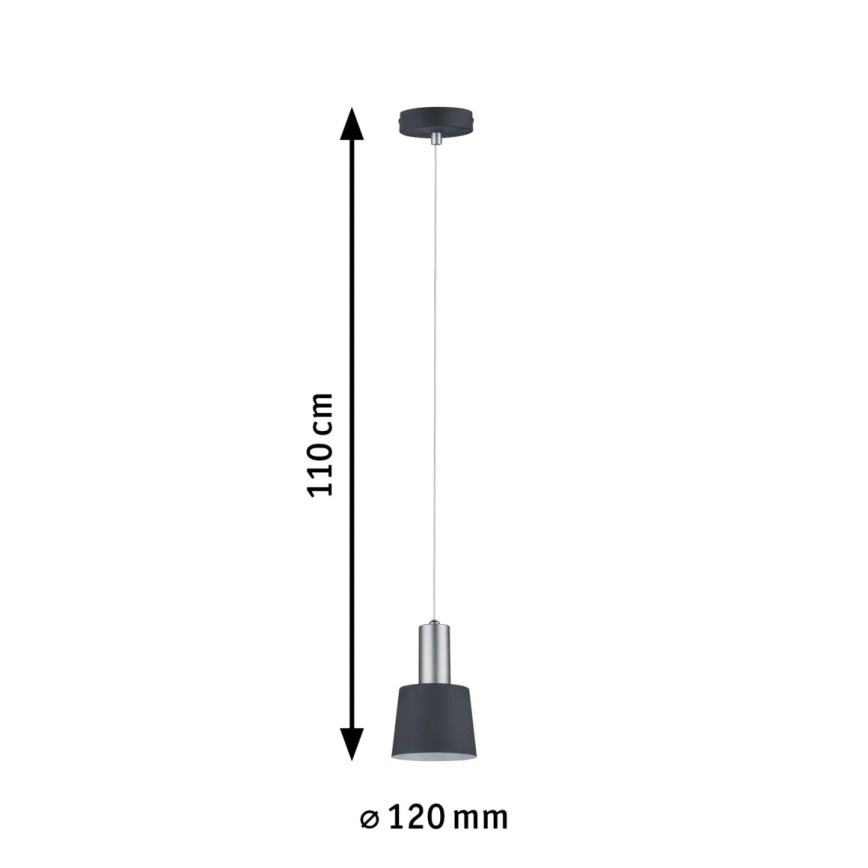 Paulmann 79691 - 1xE14/20W Pakabinamas sietynas NEORDIC HALDAR 230V