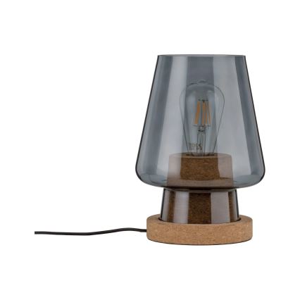 Paulmann 79736 - 1xE27/20W Stalo lempa IBEN 230V rūkinė