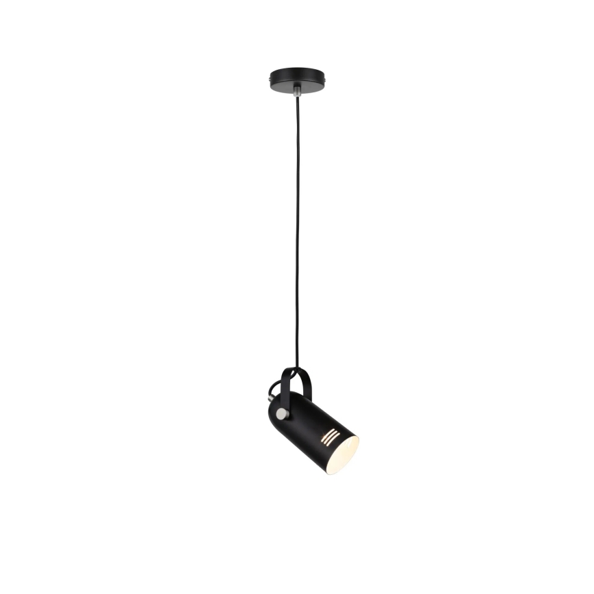Paulmann 79766 - 1xE27/15W Pakabinamas šviestuvas ant laido LAVEA 230V juodas