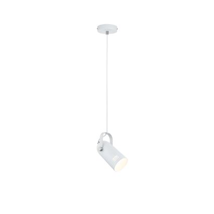 Paulmann 79767 - 1xE27/15W Pakabinama liustra LAVEA su laidu 230V balta