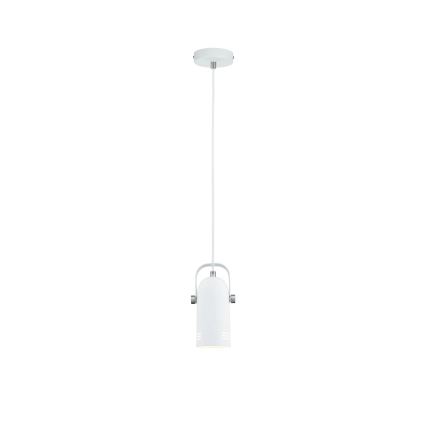Paulmann 79767 - 1xE27/15W Pakabinama liustra LAVEA su laidu 230V balta