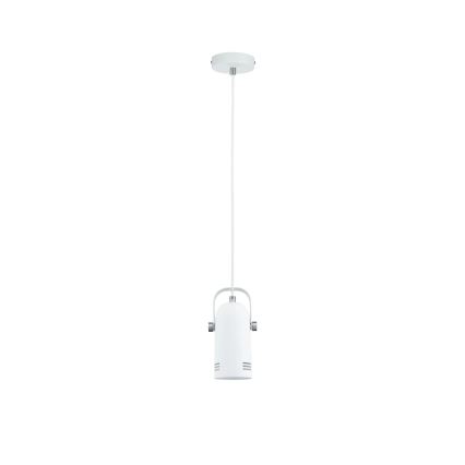 Paulmann 79767 - 1xE27/15W Pakabinama liustra LAVEA su laidu 230V balta
