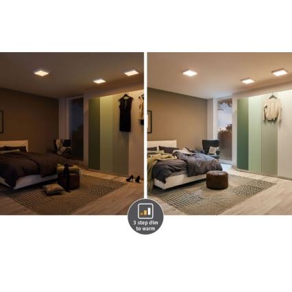 Paulmann 79794 - LED/13W Lubinis šviestuvas CARPO 230V 2300/2500/3000K