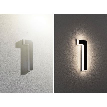 Paulmann 79842 - LED/0,2W IP44 Saulės energijos namo numeris 1,2V 1500 mAh