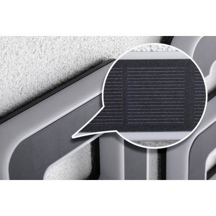 Paulmann 79842 - LED/0,2W IP44 Saulės energijos namo numeris 1,2V 1500 mAh