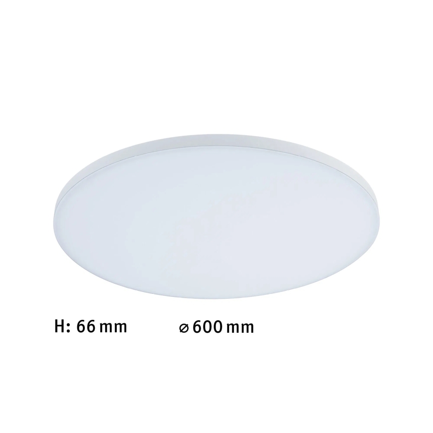 Paulmann 79894 - LED/38W lubinis šviestuvas VELORA 230V 3000/4000/6500K Ø 60 cm baltas