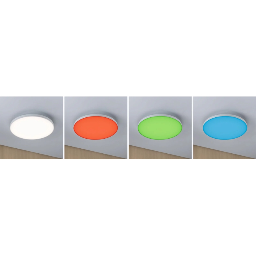 Paulmann 79897 - LED RGBW/22W Pritemdomas lubinis šviestuvas SMART VELORA 230V