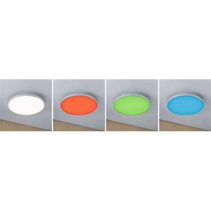 Paulmann 79897 - LED RGBW/22W Reguliuojamas lubinis šviestuvas SMART VELORA 230V