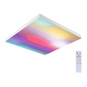 Paulmann 79905 - LED/19W RGBW Reguliuojamas lubų šviestuvas VELORA 230V 3000-6500K + nuotolinis valdymas
