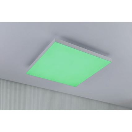 Paulmann 79905 - LED/19W RGBW Reguliuojamas lubų šviestuvas VELORA 230V 3000-6500K + nuotolinis valdymas