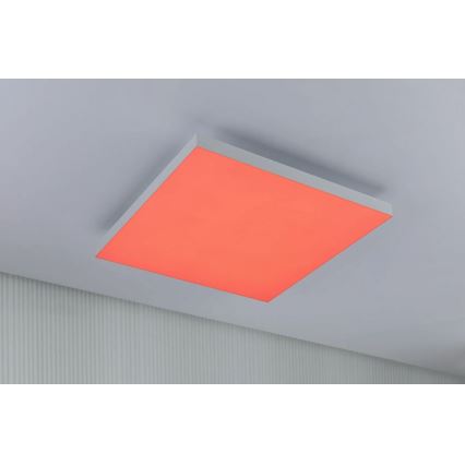 Paulmann 79905 - LED/19W RGBW Reguliuojamas lubų šviestuvas VELORA 230V 3000-6500K + nuotolinis valdymas