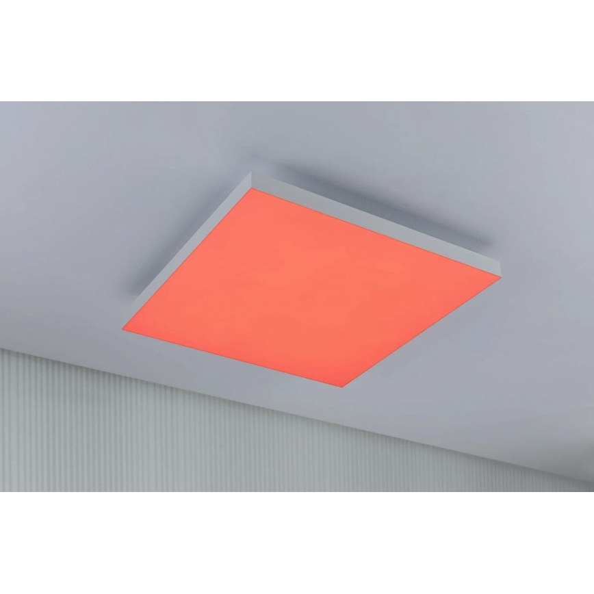 Paulmann 79905 - LED/19W RGBW Reguliuojamas lubų šviestuvas VELORA 230V 3000-6500K + nuotolinis valdymas