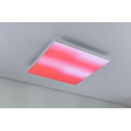 Paulmann 79905 - LED/19W RGBW Reguliuojamas lubų šviestuvas VELORA 230V 3000-6500K + nuotolinis valdymas