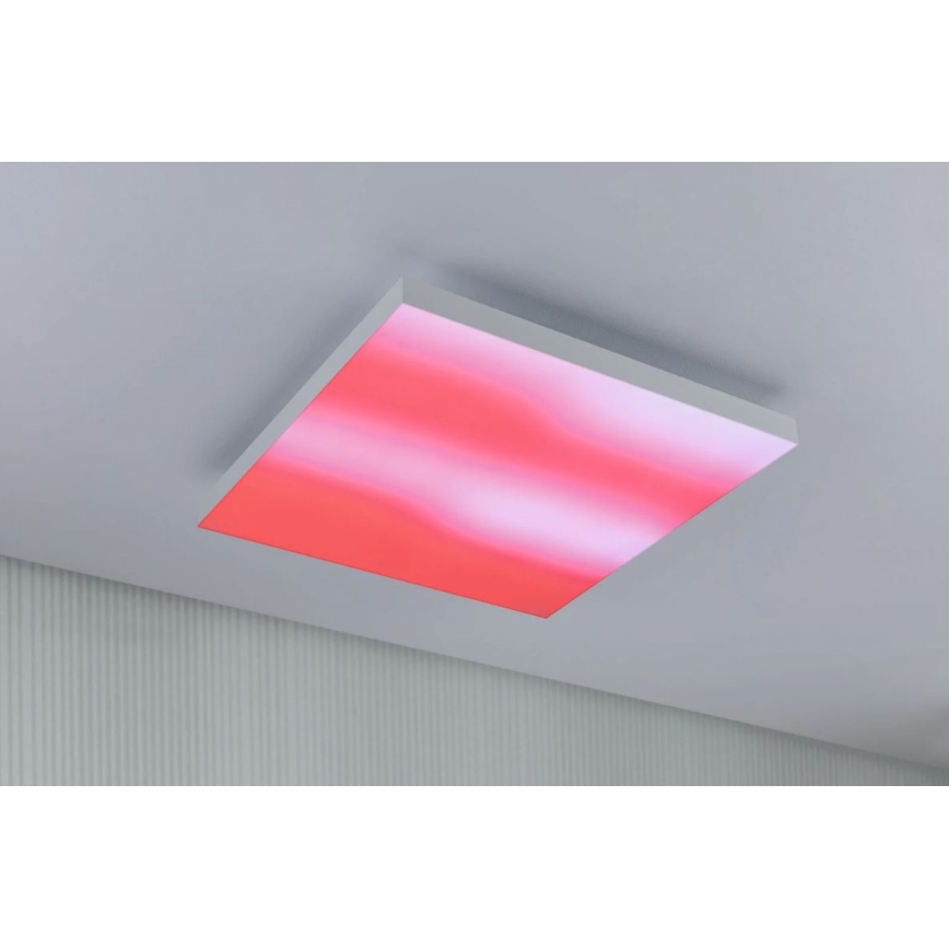 Paulmann 79905 - LED/19W RGBW Reguliuojamas lubų šviestuvas VELORA 230V 3000-6500K + nuotolinis valdymas