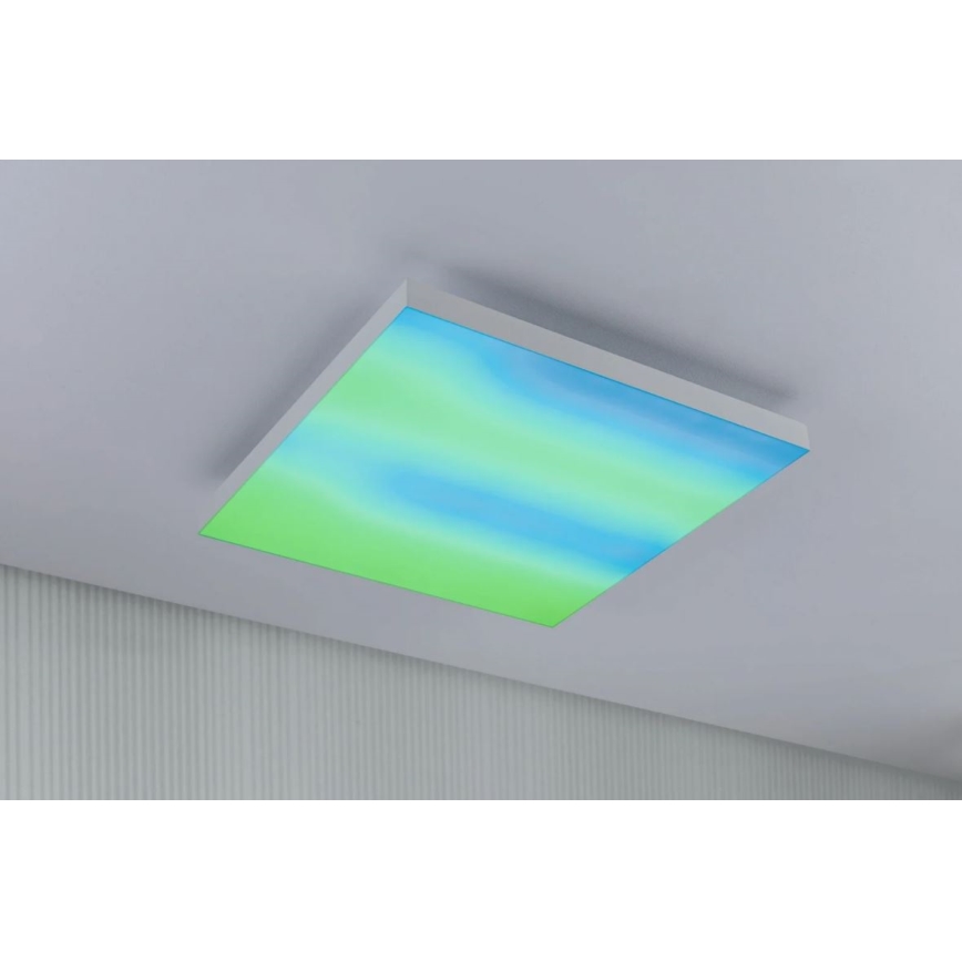 Paulmann 79905 - LED/19W RGBW Reguliuojamas lubų šviestuvas VELORA 230V 3000-6500K + nuotolinis valdymas