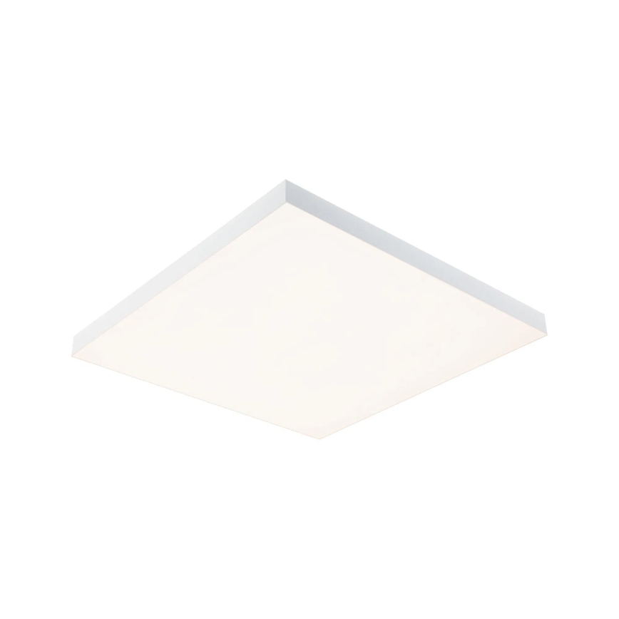 Paulmann 79910 - LED/31W RGBW dimeriuojamas lubų šviestuvas LORIA 230 V 3000–6500 K 59,5×59,5 cm baltas + nuotolinis valdymas