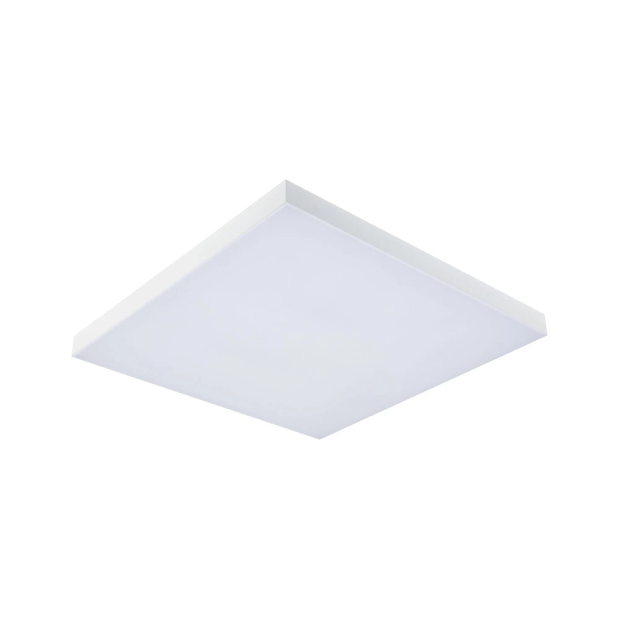 Paulmann 79910 - LED/31W RGBW dimeriuojamas lubų šviestuvas LORIA 230 V 3000–6500 K 59,5×59,5 cm baltas + nuotolinis valdymas