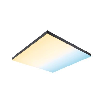 Paulmann 79913 - LED/31W RGBW reguliuojamas lubinis šviestuvas LORIA 230V 3000-6500K 59,5x59,5 cm juodas + nuotolinis valdiklis