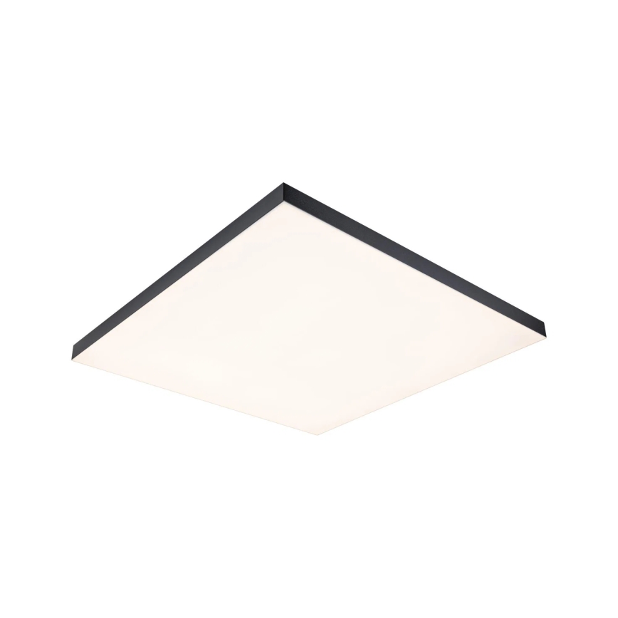 Paulmann 79913 - LED/31W RGBW reguliuojamas lubinis šviestuvas LORIA 230V 3000-6500K 59,5x59,5 cm juodas + nuotolinis valdiklis