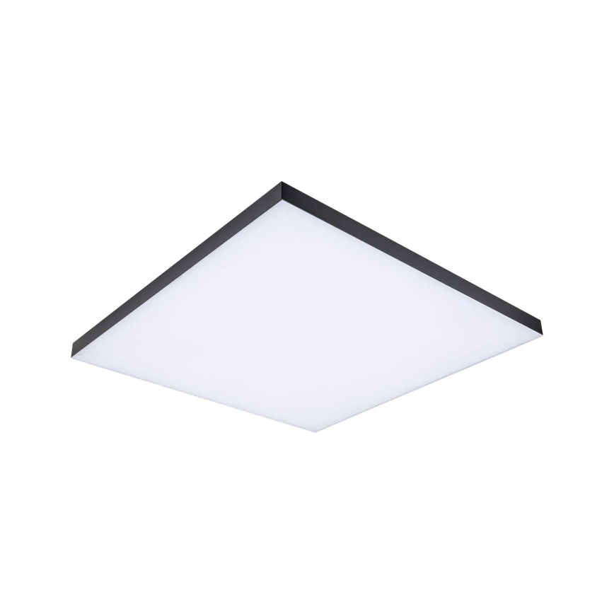 Paulmann 79913 - LED/31W RGBW reguliuojamas lubinis šviestuvas LORIA 230V 3000-6500K 59,5x59,5 cm juodas + nuotolinis valdiklis