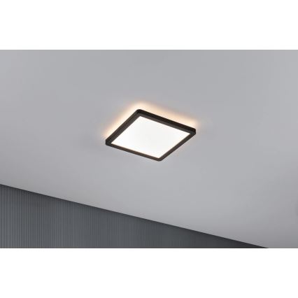 Paulmann 79920 - LED/11,2W dimeriuojama ATRIA panelė 230V 3000K 19x19 cm juoda