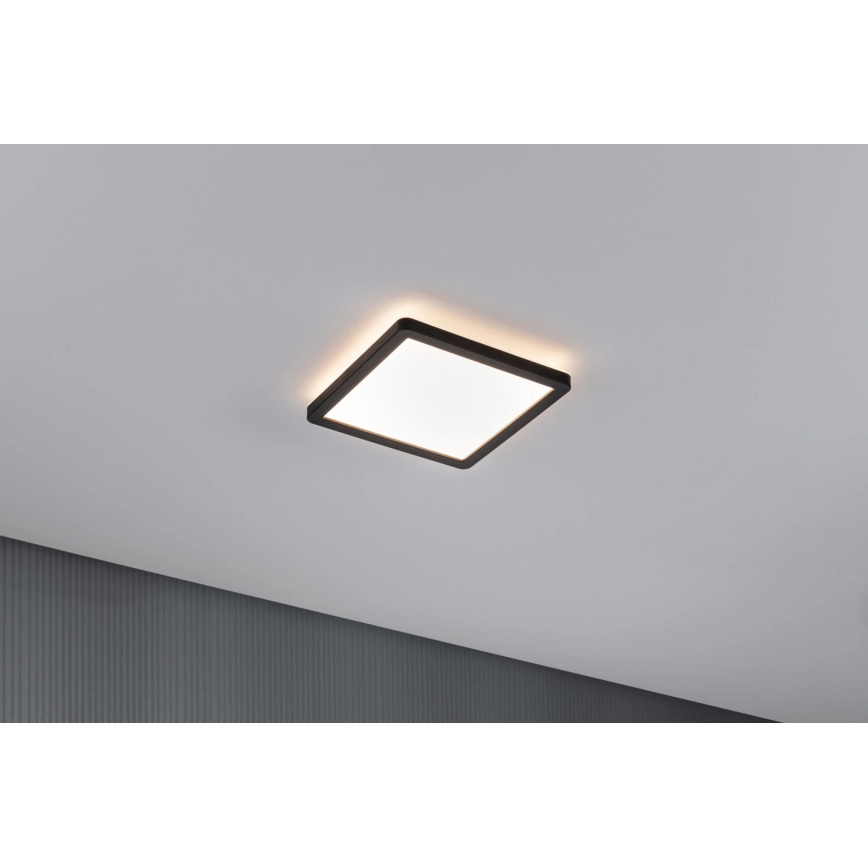 Paulmann 79920 - LED/11,2W dimeriuojama ATRIA panelė 230V 3000K 19x19 cm juoda