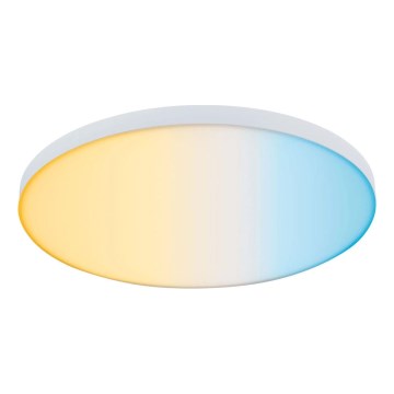 Paulmann 79928 - LED/22W dimeriuojamas lubinis šviestuvas LORIA 230V 2700-6500K skersmuo 40 cm baltas