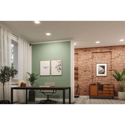 Paulmann 79948 - LED/12W IP44 Dimeriuojamas įleidžiamas vonios šviestuvas VARIFIT 230V