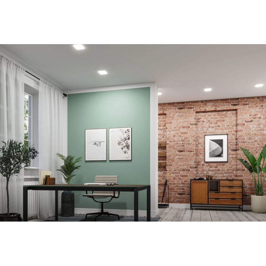 Paulmann 79954 - LED/12W IP44 Dimeriuojamas įleidžiamas vonios šviestuvas VARIFIT 230V