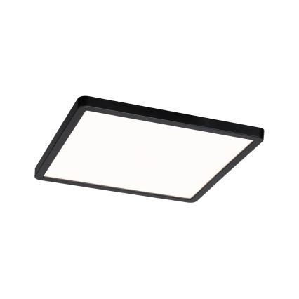 Paulmann 79967 - LED/16W IP44 pritemdomas įleidžiamas vonios šviestuvas AREO 230V 23x23 cm juodas