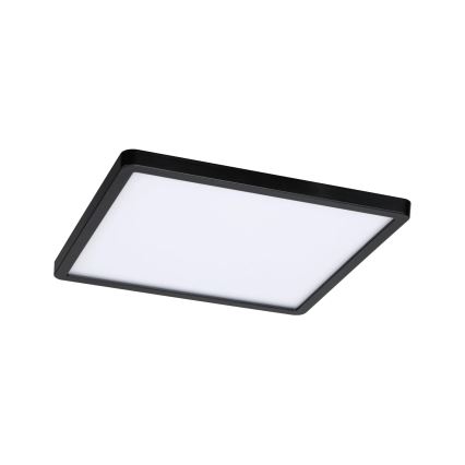 Paulmann 79967 - LED/16W IP44 pritemdomas įleidžiamas vonios šviestuvas AREO 230V 23x23 cm juodas
