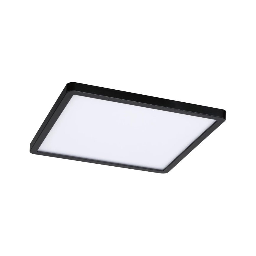 Paulmann 79967 - LED/16W IP44 pritemdomas įleidžiamas vonios šviestuvas AREO 230V 23x23 cm juodas