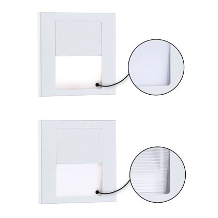 Paulmann 79999 - LED/1W Laiptinės šviestuvai TSARO 230V Follow/balta