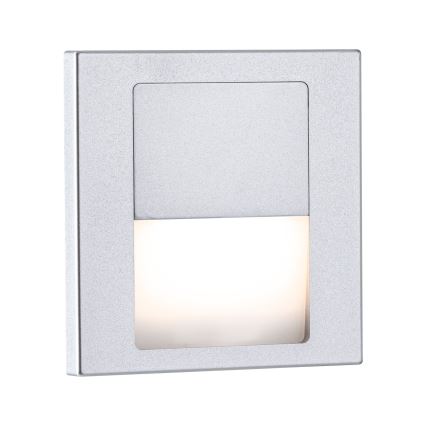 Paulmann 80000 - LED/1W Laiptinės šviestuvai TSARO 230V Follow/matinis chromas