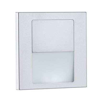 Paulmann 80000 - LED/1W Laiptinės šviestuvai TSARO 230V Follow/matinis chromas