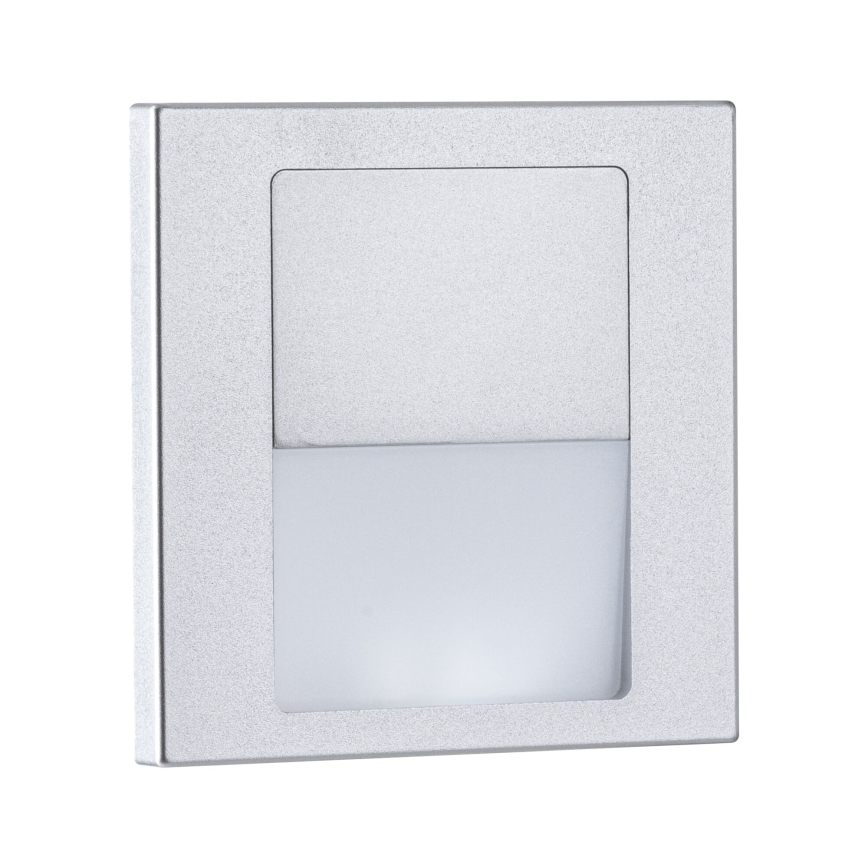 Paulmann 80000 - LED/1W Laiptinės šviestuvai TSARO 230V Follow/matinis chromas