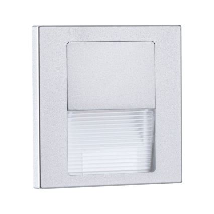 Paulmann 80000 - LED/1W Laiptinės šviestuvai TSARO 230V Follow/matinis chromas