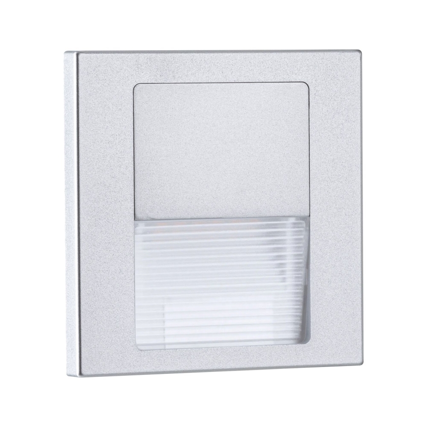 Paulmann 80000 - LED/1W Laiptų šviestuvas TSARO 230V Follow/matinis chromas