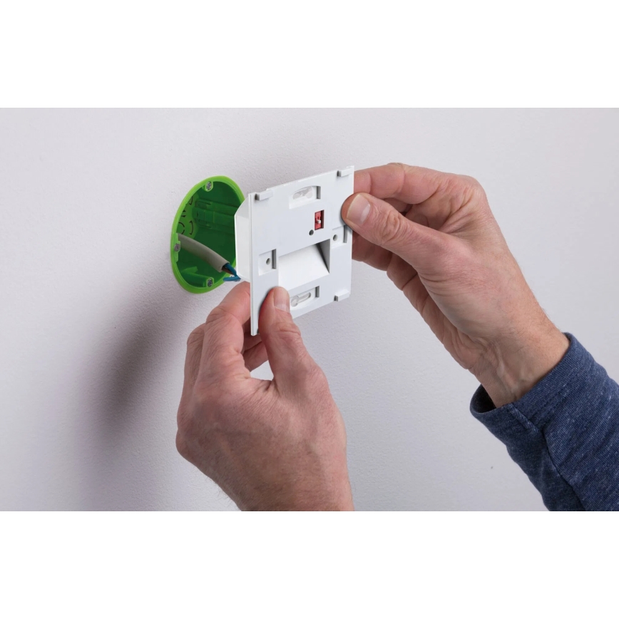 Paulmann 80001 - LED/1W Laiptinės šviestuvai TSARO 230V Follow/juoda