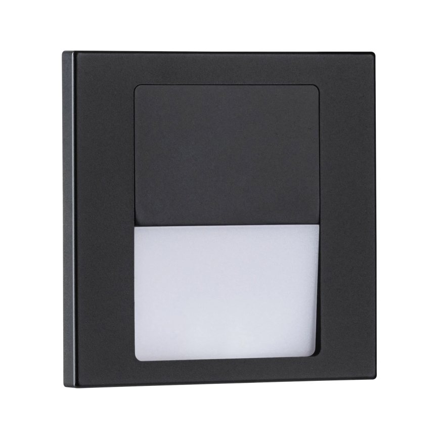 Paulmann 80001 - LED/1W Laiptinės šviestuvai TSARO 230V Follow/juoda